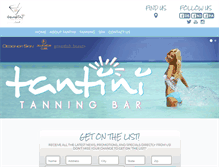 Tablet Screenshot of mytantini.com
